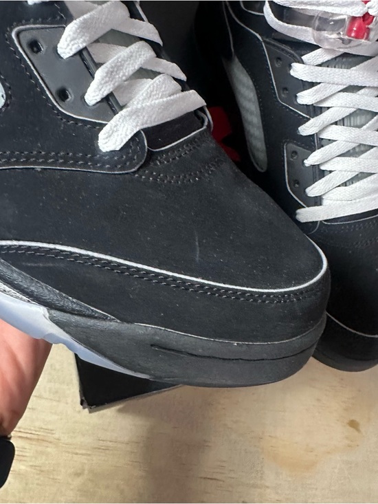 2025 Air Jordan 5 Black Metallic REIMAGINED With Box HF3975-001 Sneakers Mens 12 main image 8